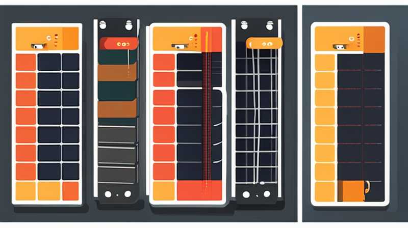 How to measure the A of solar panels