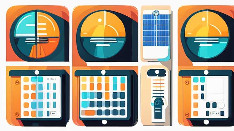 How to calculate the configuration of solar lights