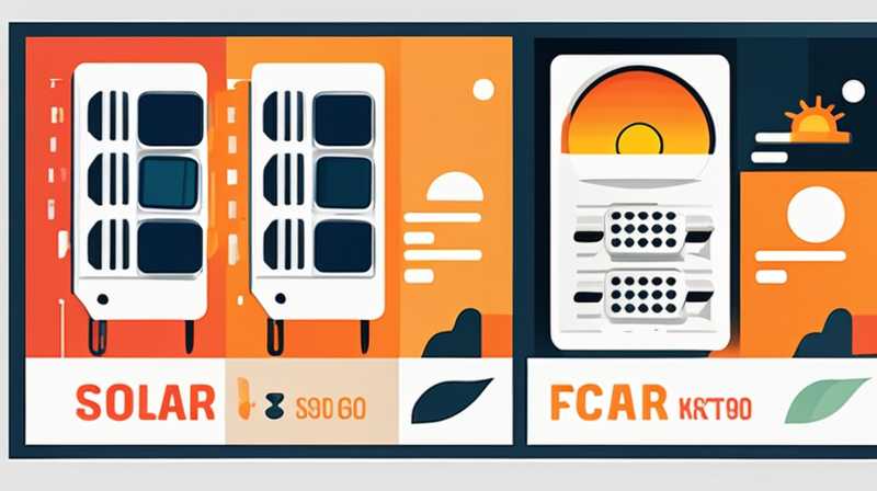 How to convert solar energy from DC to AC