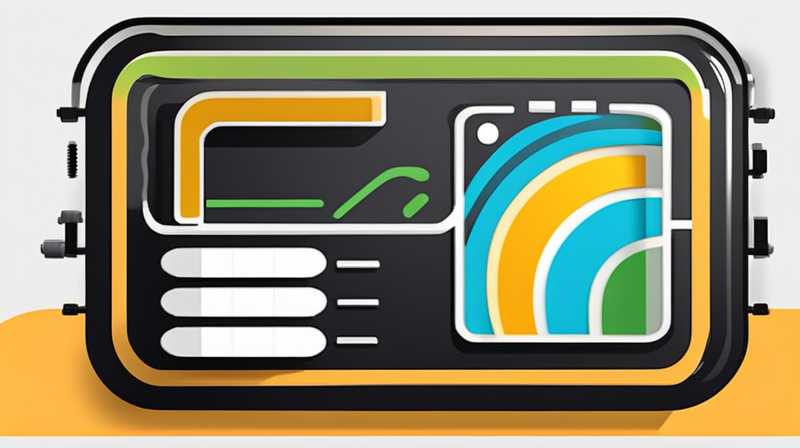 How many watts does a solar panel battery have per square meter?