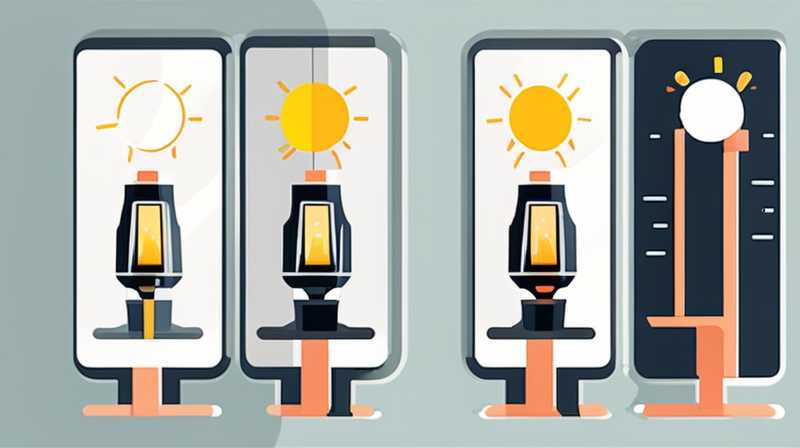 How to adjust the light source of solar lamps