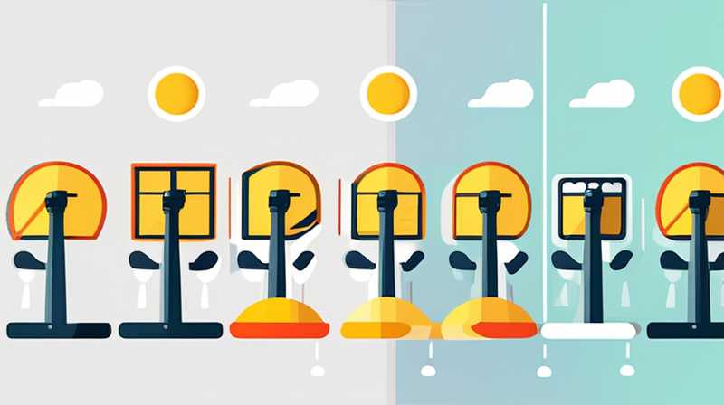 How many volts below which solar lights will not light up