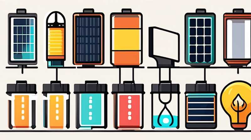 How to make a battery lamp from a solar bulb