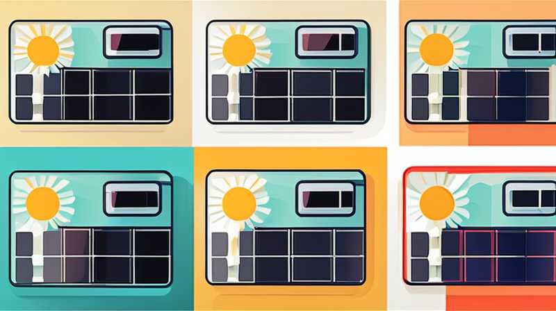 How to manually set the temperature of solar energy