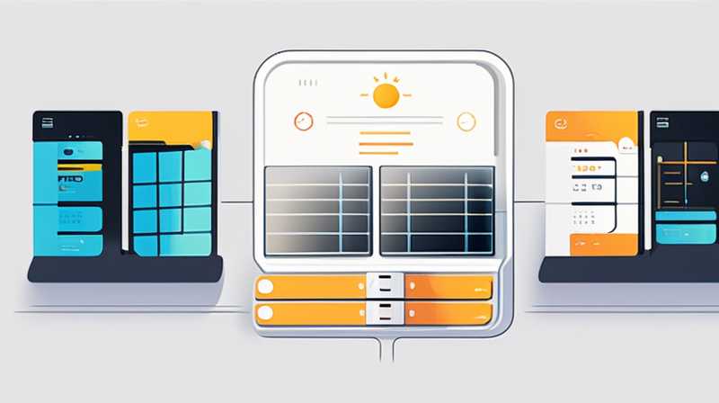 How to use solar energy intelligent control