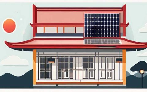 How to install Chinese style floor solar lights