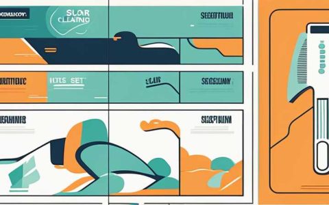 How to set the title of solar cleaning