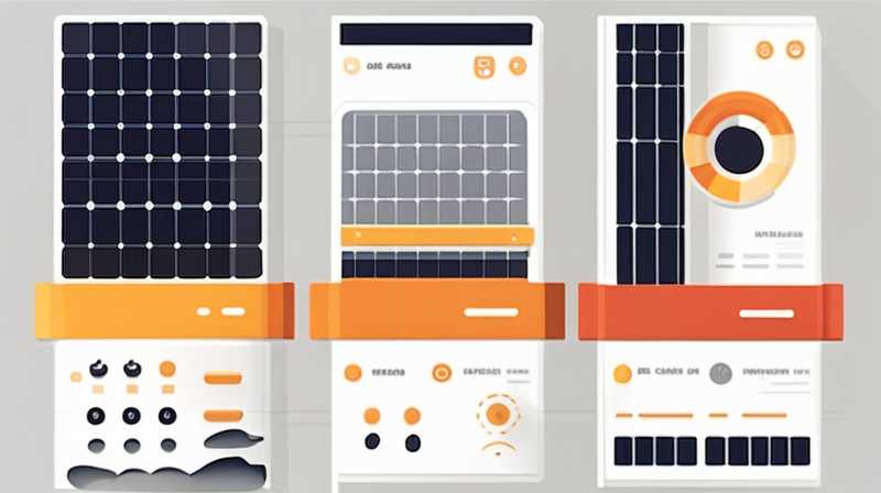 How are solar panels attached?