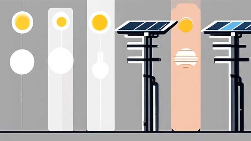 How to replace solar high pole lights