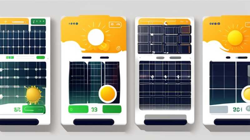 What is the use of simulated solar energy monitoring