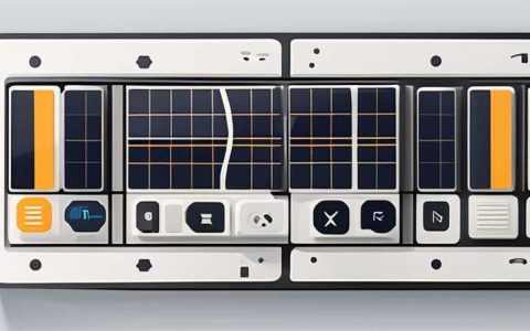 What are the functions of each button on the solar panel?
