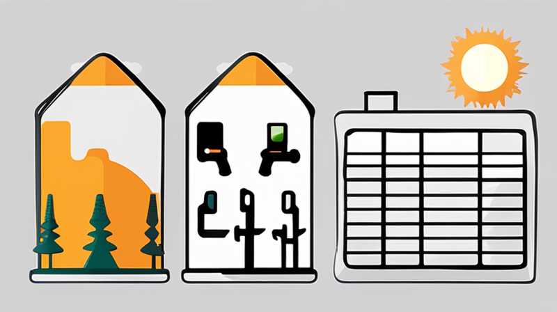 How to remove the broken wire of solar energy