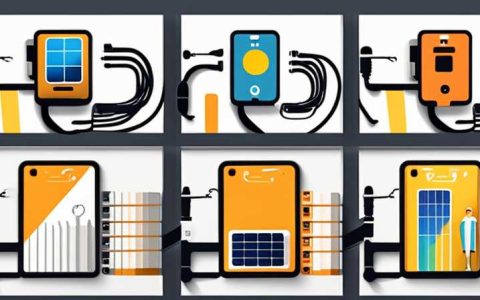 How to plug in the solar panel charging cable
