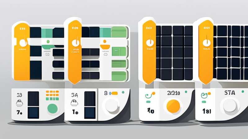 How many watts does a second-hand solar panel have?