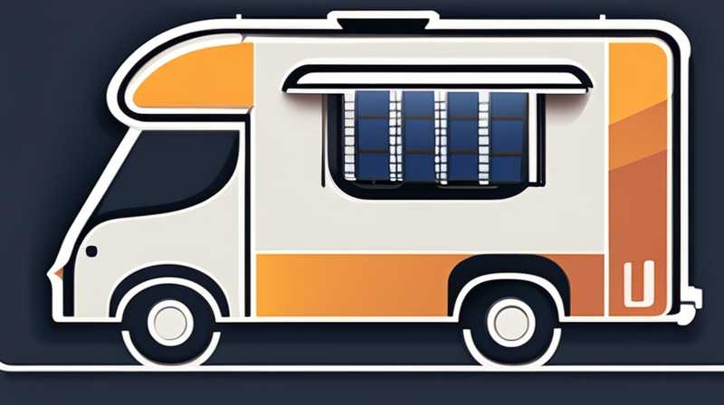 How much solar energy can a motorhome install?