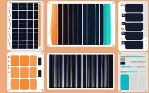 What are the types of solar silicon cells?