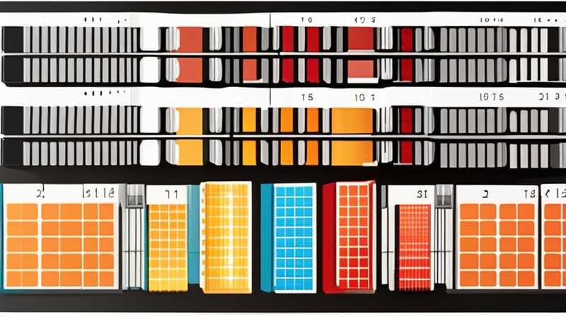 How many square meters are 1w solar panels