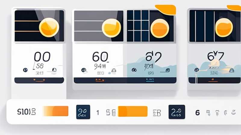 How much solar energy does a 6-person household use?