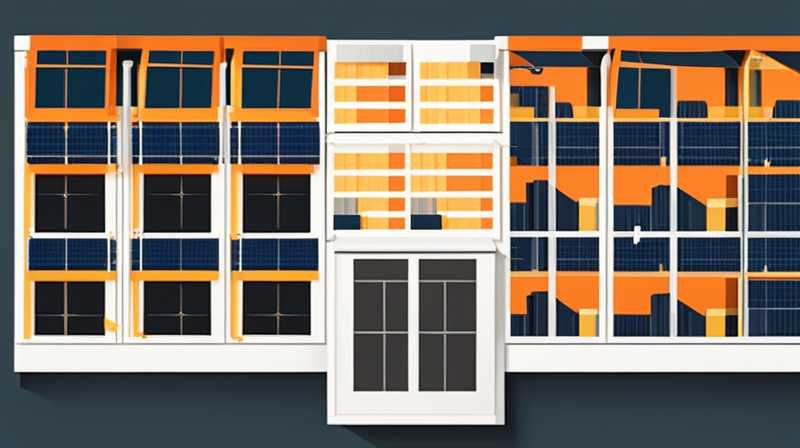 How to dismantle the solar panel on the upper floor