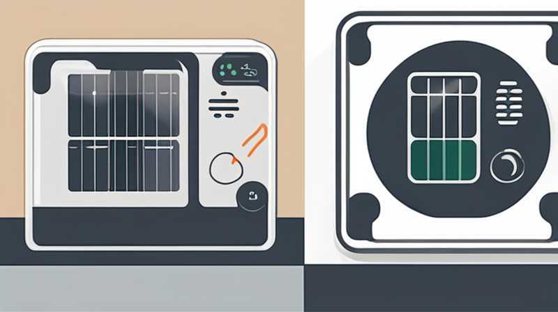 How to clean the solar automatic switch