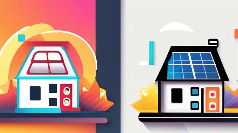 Where to put home solar cells