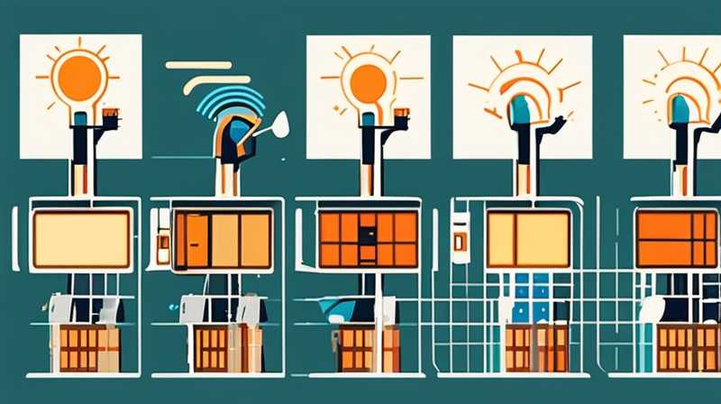 How to use mobile power to make solar lights