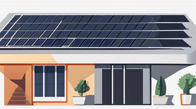 How much does a wall mounted flat panel solar panel cost?