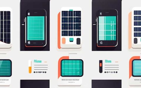 How to fix the mobile phone on the solar panel