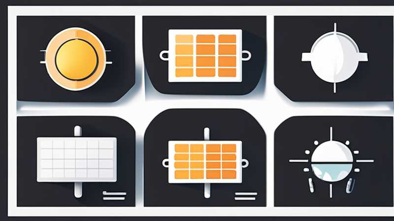 What are the 4 wires on the solar panel?