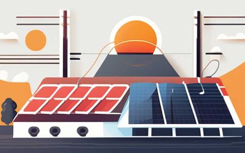 How many watts of electricity does a solar power station produce?