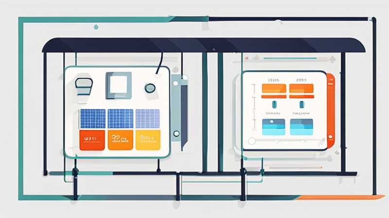 How to read the solar light wiring diagram