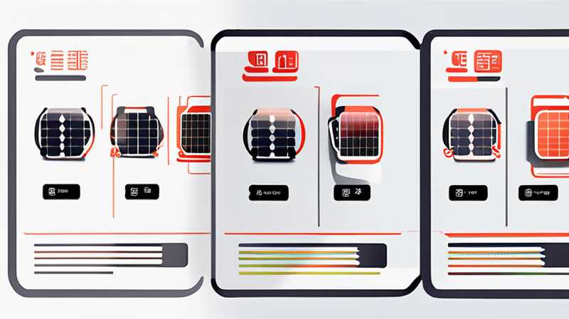 What is the solar charging voltage?