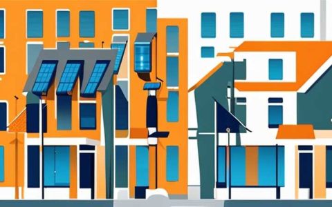 How much does a solar street light use in 4 hours?