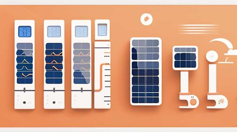 How much electricity does the solar control instrument use?