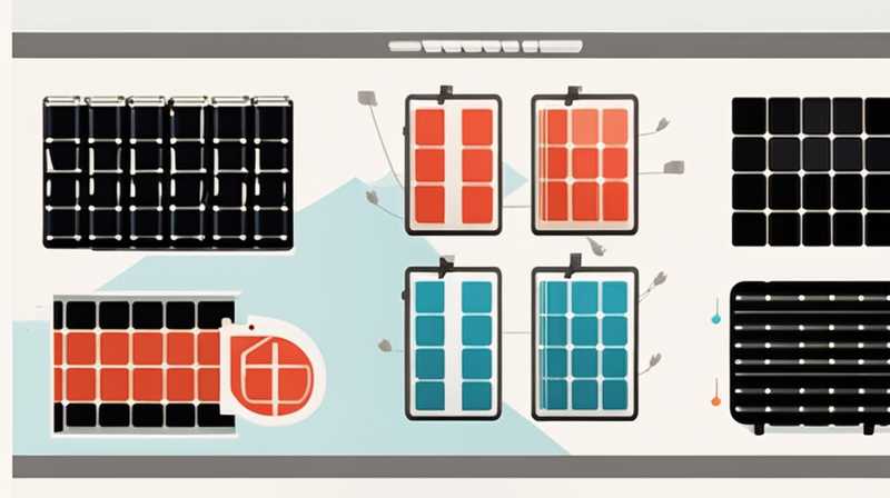 How to lay solar panels flat