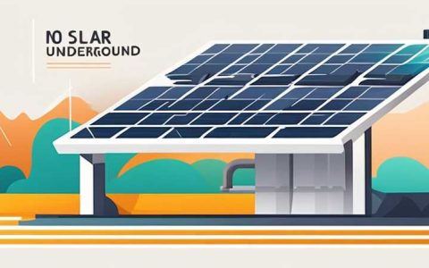 How to install solar underground pipes