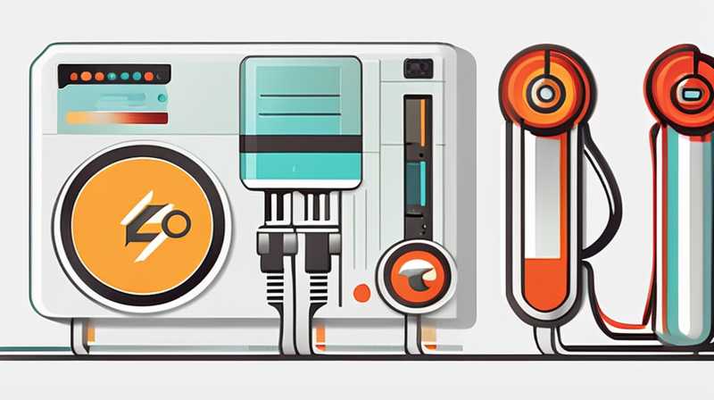 ¿Qué cable se utiliza para el suministro de energía del almacenamiento de energía?