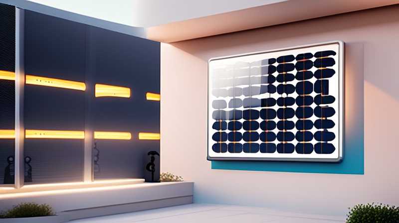 How much does wall-mounted solar cost