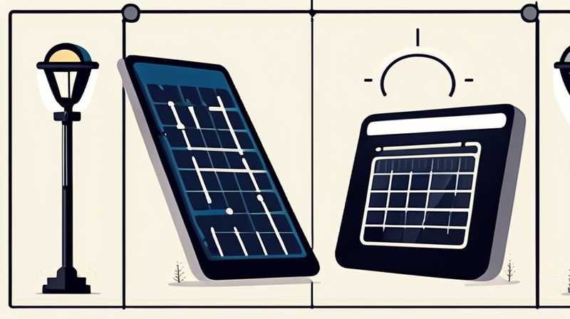 How many watts should solar street lights use?