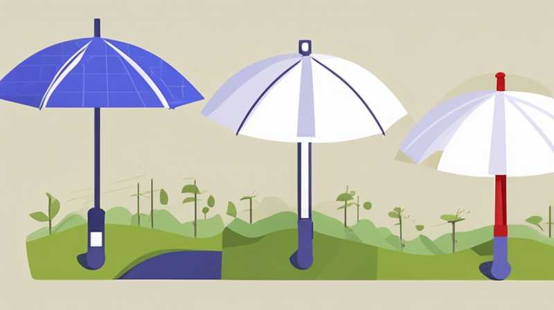 How to install solar lights on umbrellas