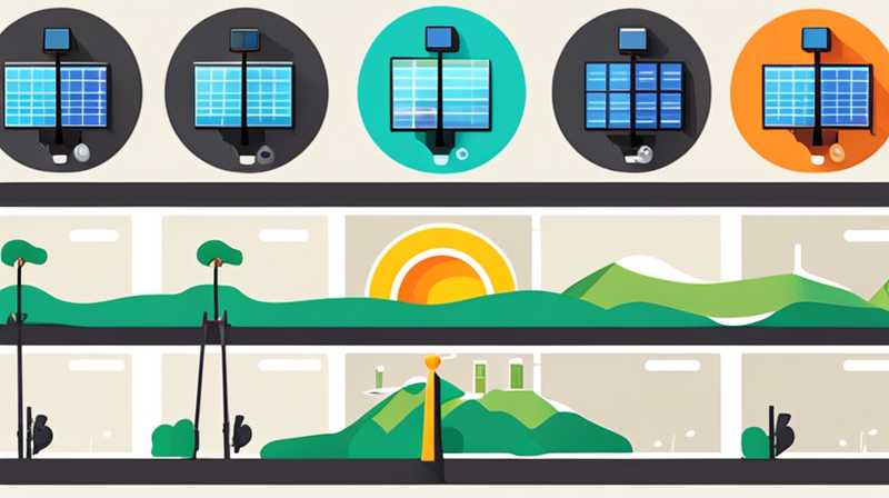 How to install the solar monitoring pole