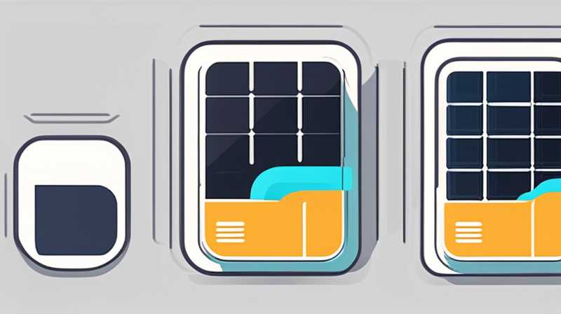 How to charge a solar battery box