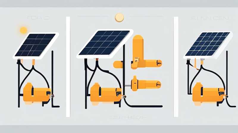 How to connect solar insulation wire to socket