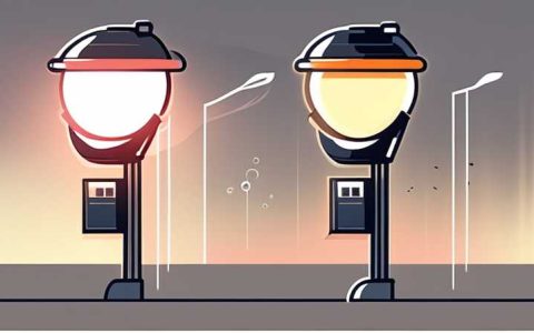 How many volts are solar outdoor street lights