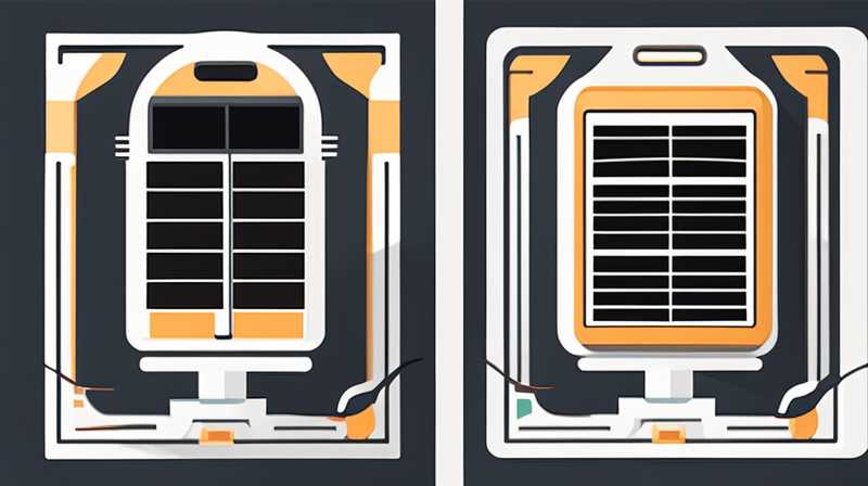 What is a solar charging integrated lamp