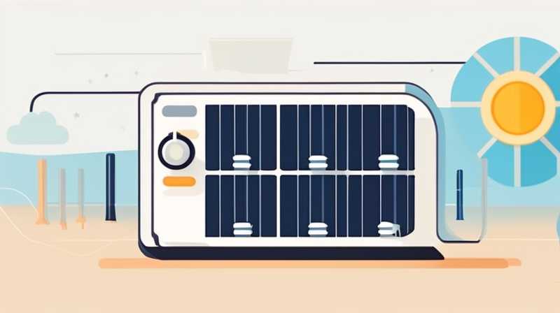 How to equip a solar generator