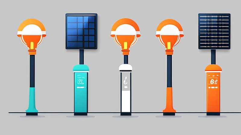 How to use solar powered street lights