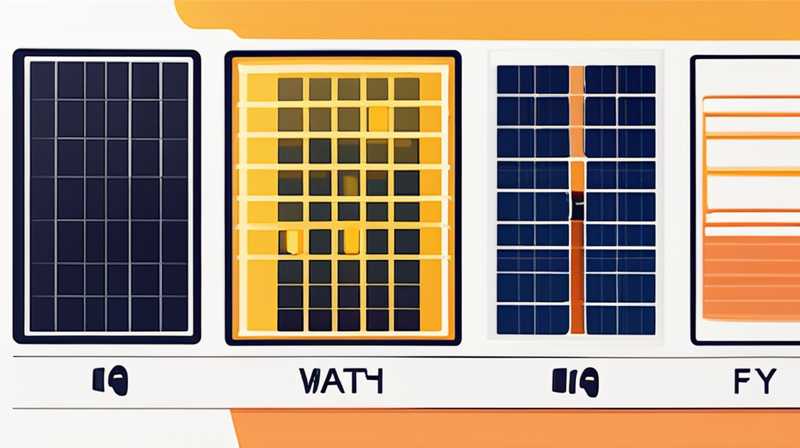 How many watts does it take to fully charge a 12v solar panel?