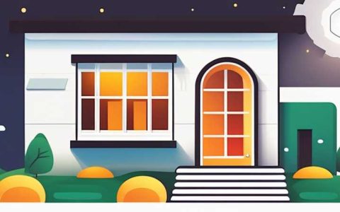 How to install solar lights on a house with eaves