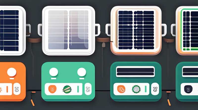 How many volts is normal for solar power supply with power limit?